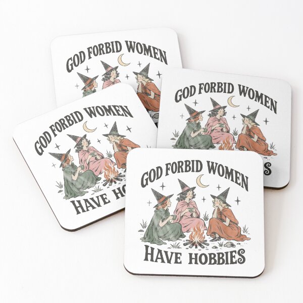 Item preview, God Forbid Women Have Hobbie - Halloween Feminist Witch - Salem Witch 1692 designed and sold by Johnstudioart.