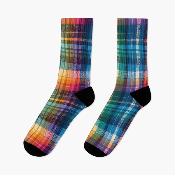 Item preview, Rainbow Plaid Check Pattern designed and sold by Sybille-Yates.