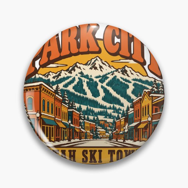 Item preview, Park City Gift - Utah Ski Town designed and sold by RedRubyBubble.