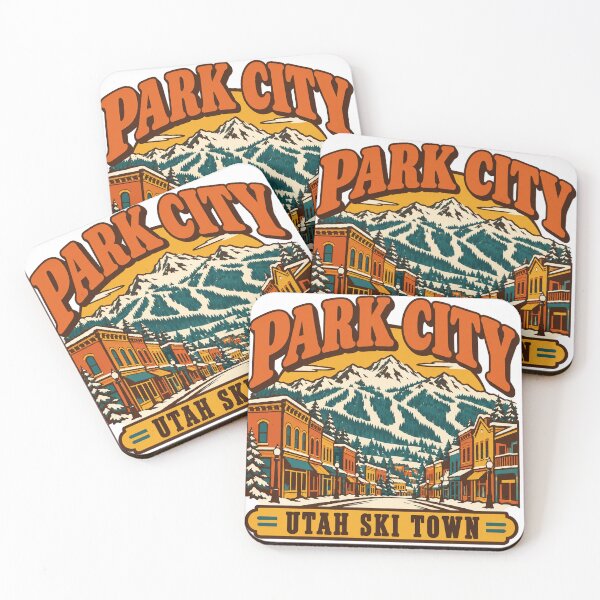 Item preview, Park City Gift - Utah Ski Town designed and sold by RedRubyBubble.