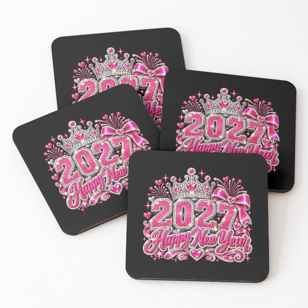 Item preview, Pink New Year 2027 New Grace New Praise Celebration Design designed and sold by FuzionRaptor.