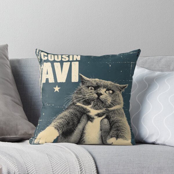 Item preview, Shocked Grey Cat Retro designed and sold by Furflix.