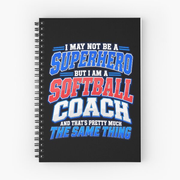 Item preview, I May Not Be a Superhero But I'm a Softball Coach – Funny Women's Softball Coach Gift designed and sold by Trendably.