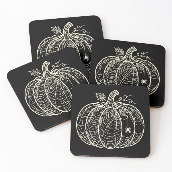 Item preview, Halloween:Gothic Pumpkin Cobweb designed and sold by IndieQuill .