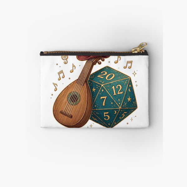 Item preview, Bard Solving Problems with Interpretive Dance – Funny RPG Dice Lute designed and sold by CozyCornerDesigns.