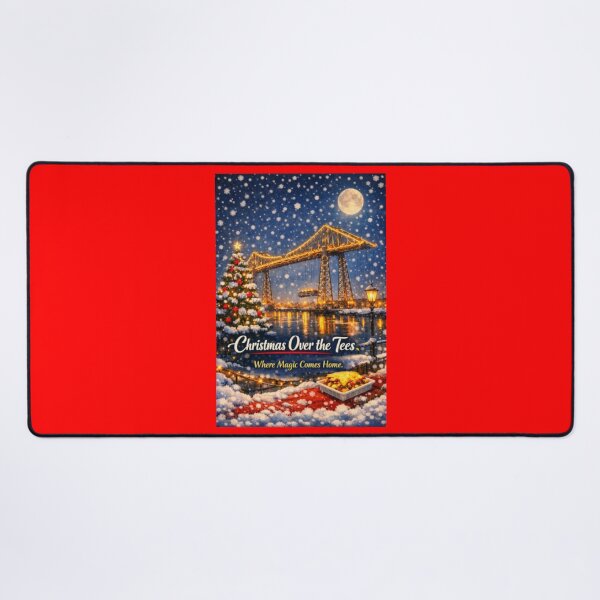 Item preview, River Tees Transporter Christmas - Have a Boro Christmas designed and sold by Logo-A-GoGo.