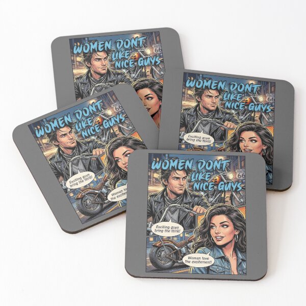 Item preview, WOMEN DON'T LIKE NICE GUYS....THEY LIKE EXCITING GUYS! designed and sold by BrainConstip.