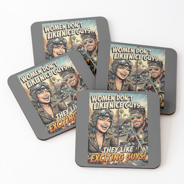 Item preview, WOMEN DON'T LIKE NICE GUYS....THEY LIKE EXCITING GUYS! designed and sold by BrainConstip.