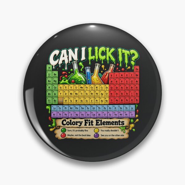 Item preview, Can I Lick It Tee Funny Periodic Table Of Elements Science designed and sold by FloraPlantTees.