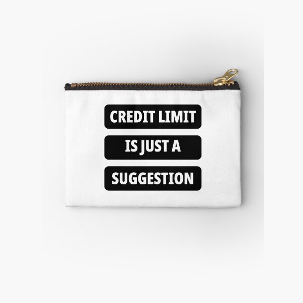 Item preview, Credit Limit Is Just A Suggestion Funny Black Friday Sticker Sale Shopping Quote designed and sold by PRIME4YOU.