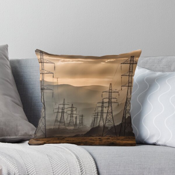 Item preview, Golden Valley Transmission Towers Silhouette designed and sold by Pylon-Bureau.