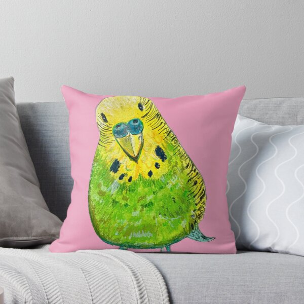 Item preview, Cute Green and yellow Budgie designed and sold by MyCraftyNell.