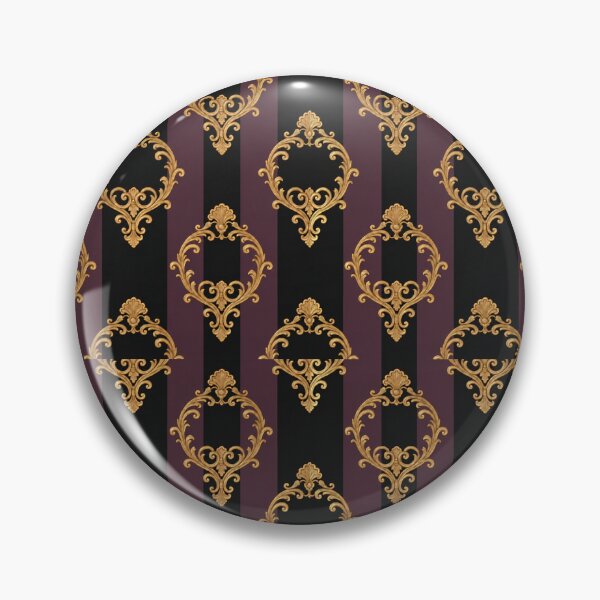 Item preview, Dusk Plum, Black & Gold Rococo designed and sold by DesignsByPrnces.