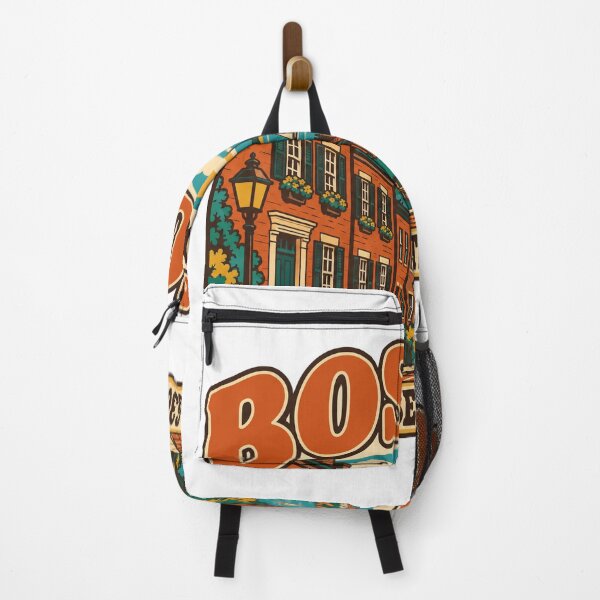 Item preview, Boston Gift - Vintage Boston Massachusetts Travel Art designed and sold by RedRubyBubble.