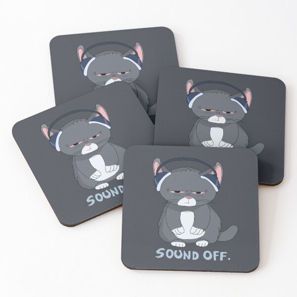 Item preview, Sound Off Grumpy Cat | Sensory Overload and Introvert designed and sold by DecentVibe.
