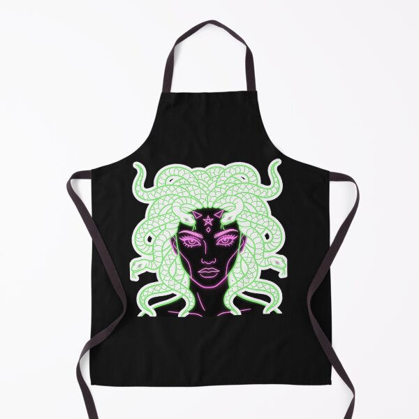 Item preview, Neon Medusa Siren Tattoo Aesthetic designed and sold by GodsMonsterss.