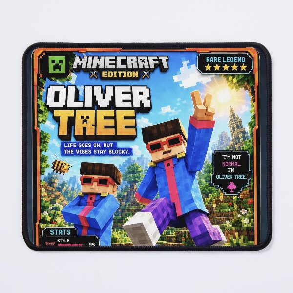Item preview, Minecraft Edition x Oliver Tree designed and sold by EvaAnPi.