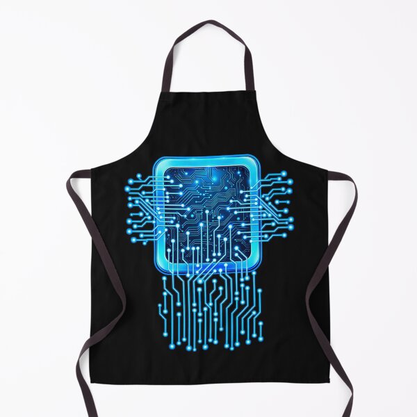 Item preview, Copy of Blue Circuit Board Core – Computer Virus Futuristic Cyber Tech Art designed and sold by Genius Geek.