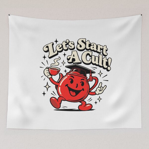 Item preview, let's start a cult! alt designed and sold by FloraPlantTees.