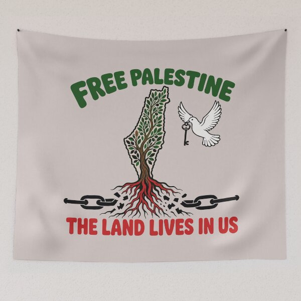 Item preview, Free Palestine Olive Tree Of Return Artwork designed and sold by fadilow.
