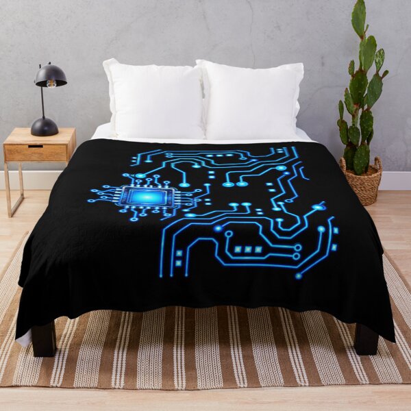 Item preview, Circuit Board Core – Computer Virus Futuristic Cyber Tech Art designed and sold by Genius Geek.