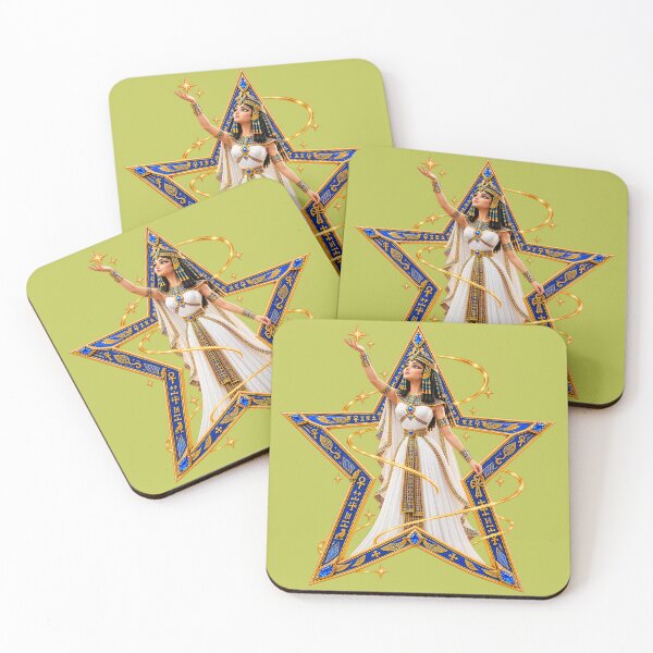 Item preview, Egyptian Goddess of Cosmic Stars – Ancient Egyptian Fantasy Art designed and sold by NEFERSIGN.