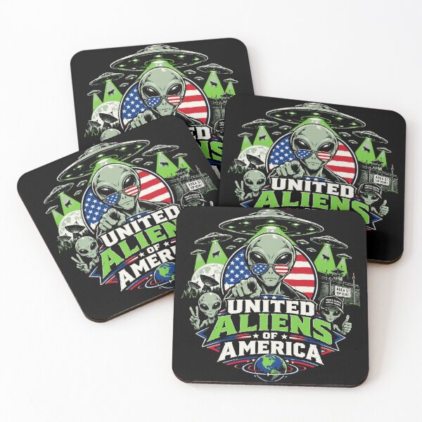 Item preview, United Aliens Of America designed and sold by WorldEngine.