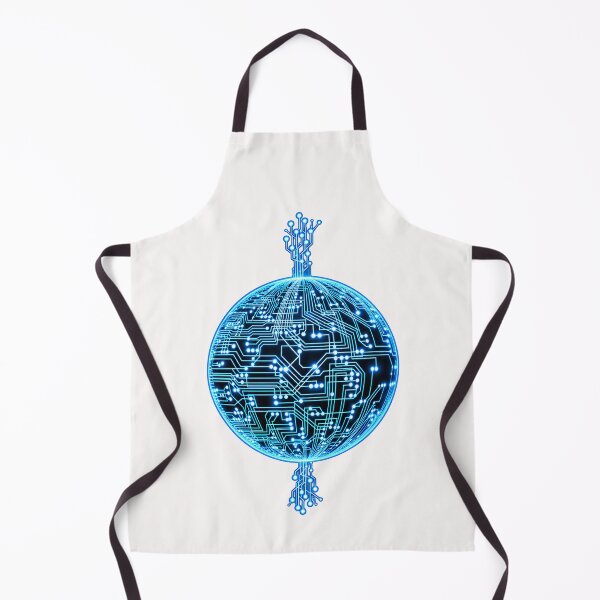 Item preview, Circuit Earth Board Core – Computer Virus Futuristic Cyber Tech Art designed and sold by Genius Geek.