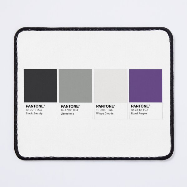 Item preview, Asexual Flag Pantone designed and sold by Mini-Flags.