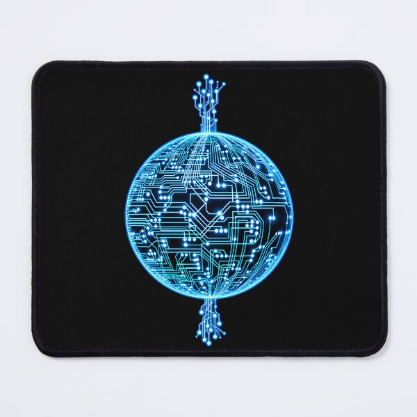 Item preview, Circuit Earth Board Core – Computer Virus Futuristic Cyber Tech Art designed and sold by Genius Geek.