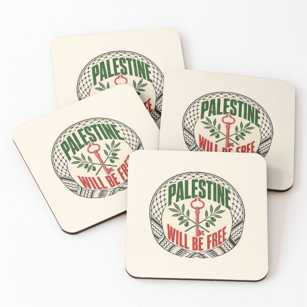 Item preview, Palestine Will Be Free Keffiyeh Key Badge designed and sold by fadilow.