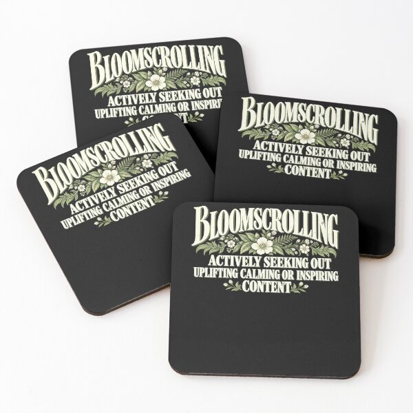 Item preview, Bloomscrolling and Positive Content designed and sold by elderberry.