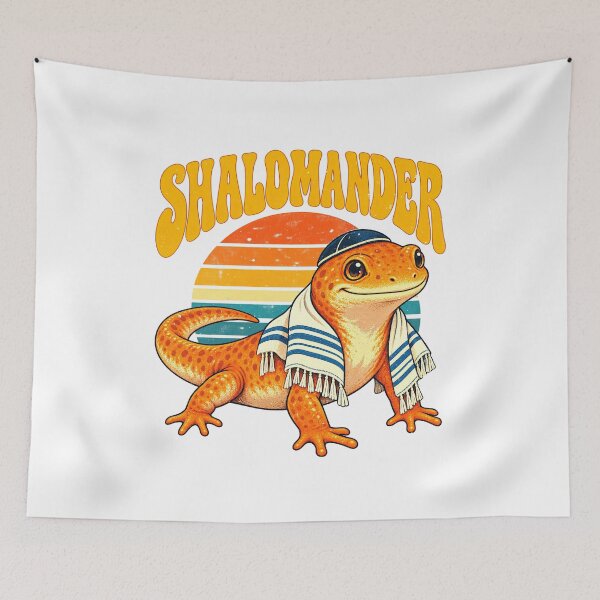 Item preview, SALAMANDER Striped Scarf Amphibian designed and sold by elderberry.