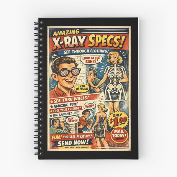Item preview, Old Vintage X Ray Specs Comic Book Ad designed and sold by Halifaxartguy.