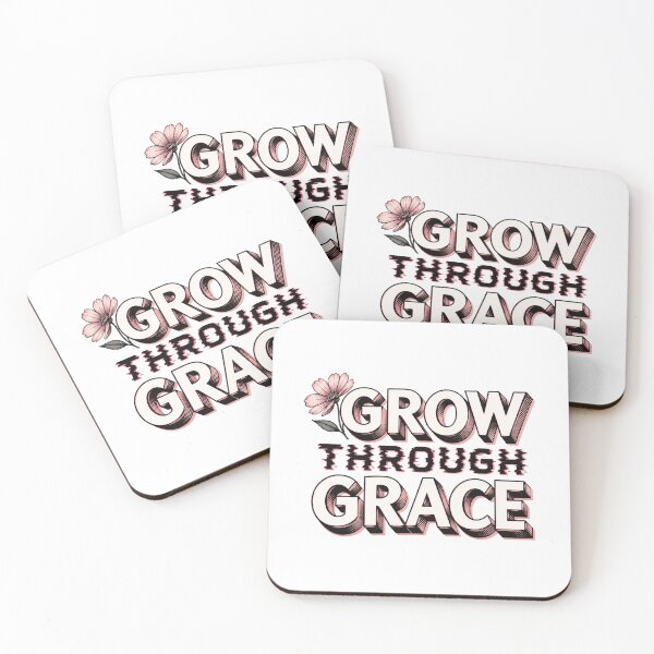 Item preview, Grow through grace designed and sold by Floral-Vitals.