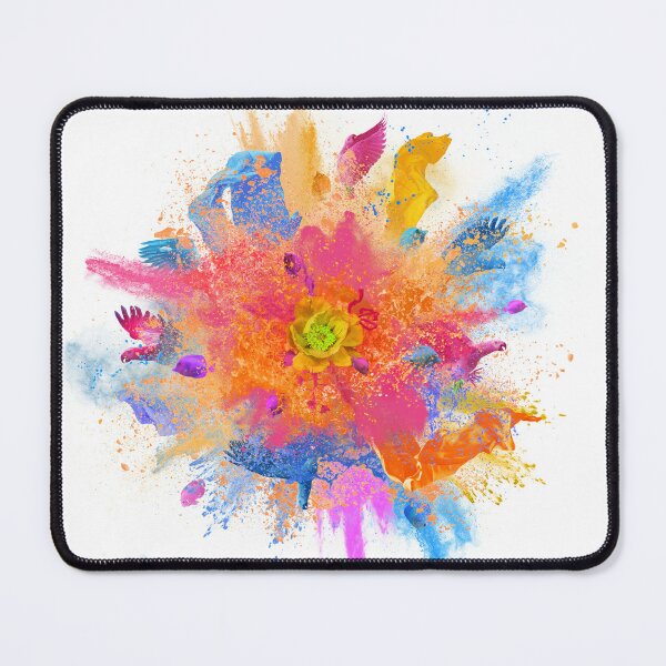 Item preview, Color Explosion Floral Fauna Burst designed and sold by Vizerskaya.