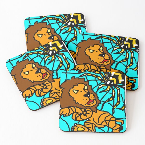 Item preview, Tangled Lion | Naive Digital Art designed and sold by artobombam.