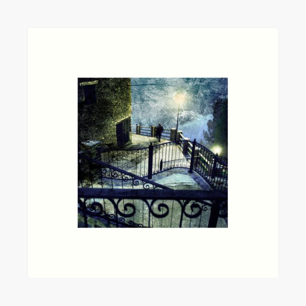 Imaginary storms Art Print