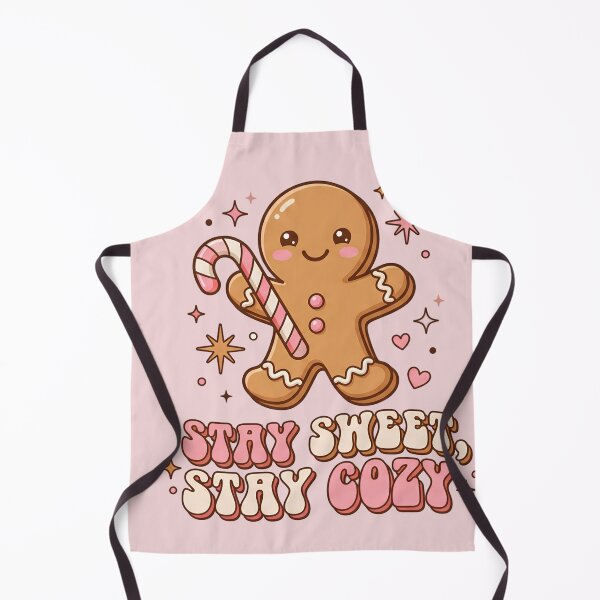Item preview, Stay Sweet Stay Cozy Retro Gingerbread Man designed and sold by PACS0011.