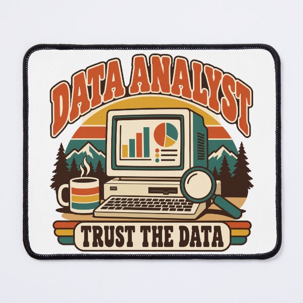 Item preview, Data Analyst Gift - Trust The Data designed and sold by RedRubyBubble.