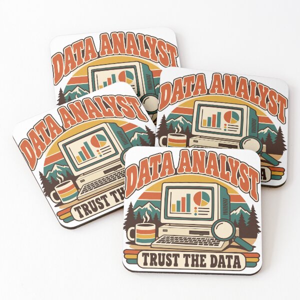 Item preview, Data Analyst Gift - Trust The Data designed and sold by RedRubyBubble.