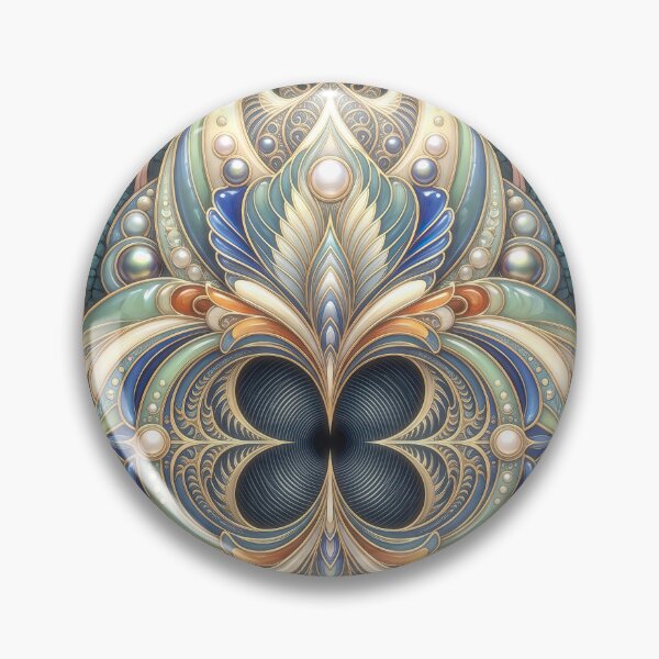Item preview, Art Nouveau Symmetrical Filigree Design  designed and sold by Frackxion.