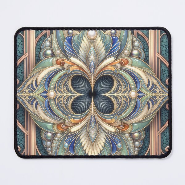 Item preview, Art Nouveau Symmetrical Filigree Design designed and sold by Frackxion.