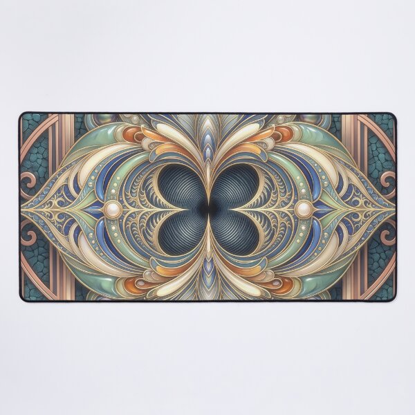 Item preview, Art Nouveau Symmetrical Filigree Design designed and sold by Frackxion.