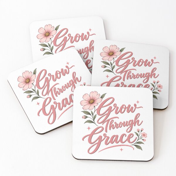 Item preview, Grow through grace  designed and sold by Floral-Vitals.