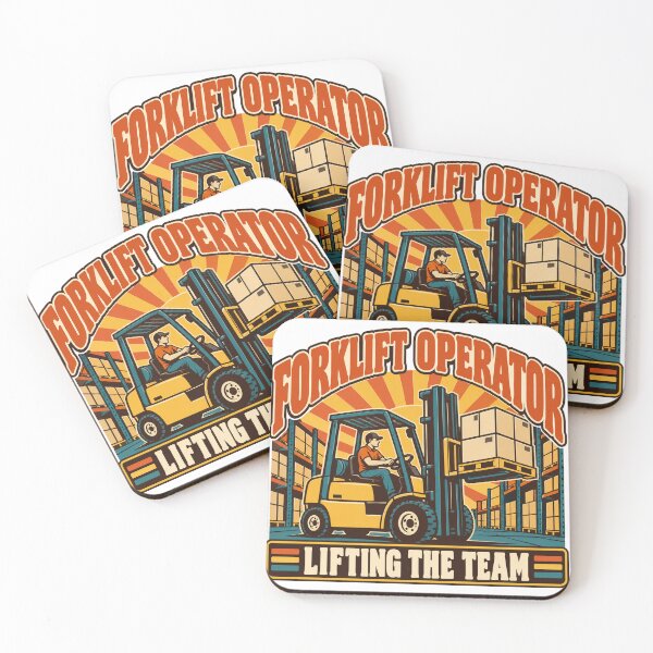 Item preview, Forklift Operator Gift - Lifting The Team designed and sold by RedRubyBubble.