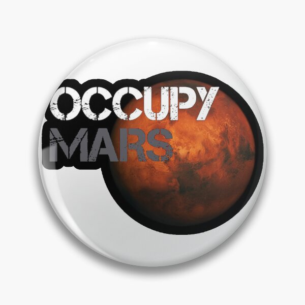 Item preview, Occupy Mars Red Planet designed and sold by SofaKingTESLA.