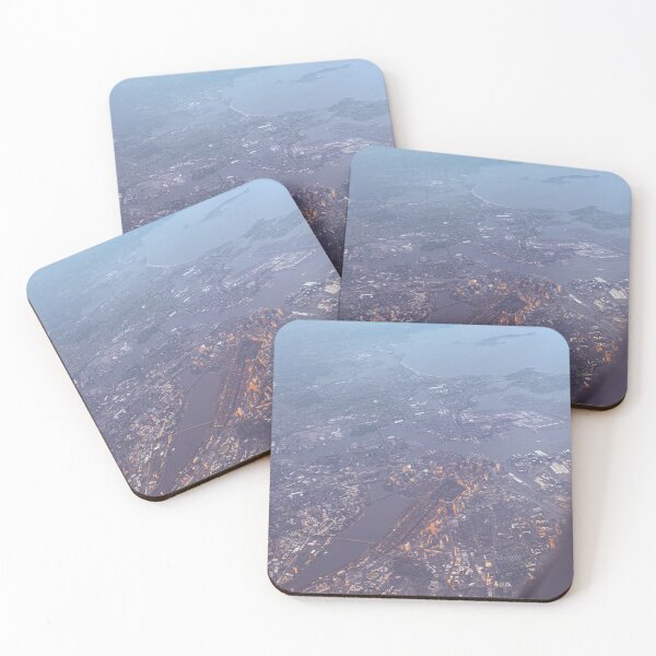 Item preview, Boston from Above at Golden Hour designed and sold by Plan0gram.