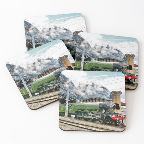 Item preview, Flying Scotsman Departs From York Station designed and sold by Colin  Williams Photography.