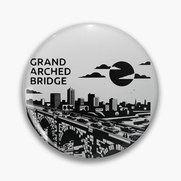 Item preview, Mid-Century Modern Bridge Architectural Concept designed and sold by Pixel-Pine.